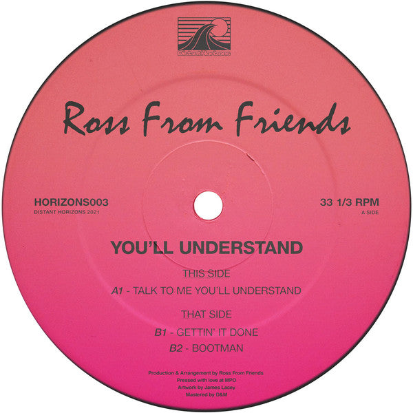 Ross From Friends : You’ll Understand (12", EP, RE, Pin)