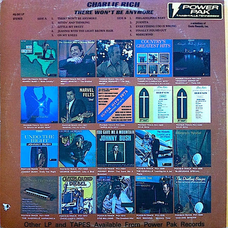 Charlie Rich : There Won't Be Anymore (LP, Comp)