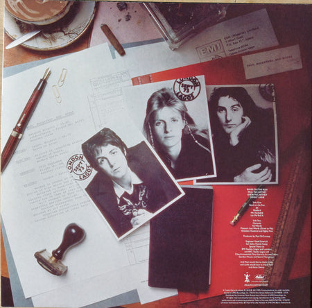 Paul McCartney & Wings* : Band On The Run (LP, Album, RE, RM, 180)