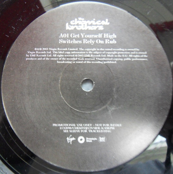The Chemical Brothers : Get Yourself High (12", Single, Promo)