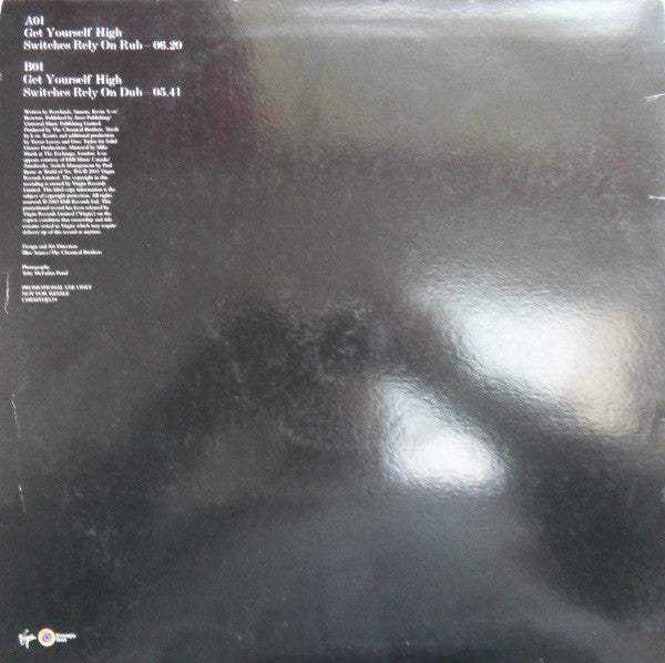 The Chemical Brothers : Get Yourself High (12", Single, Promo)