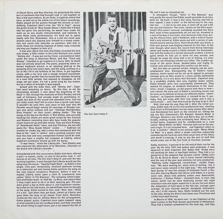 Eddie Cochran : Eddie Cochran (2xLP, Comp, Mono, All)