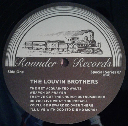 The Louvin Brothers : The Louvin Brothers (LP, Album, Mono, RE, Wak)
