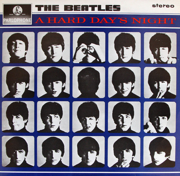 The Beatles : A Hard Day's Night (LP, Album, RE, HTM)