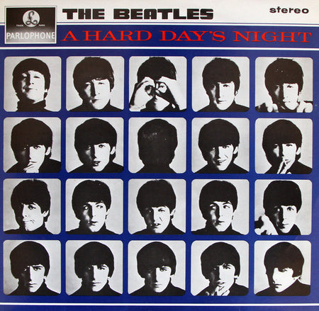 The Beatles : A Hard Day's Night (LP, Album, RE, HTM)
