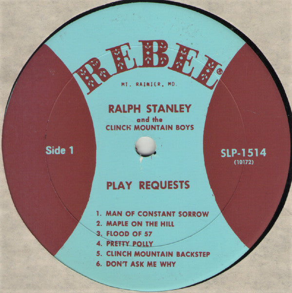 Ralph Stanley And The The Clinch Mountain Boys : Play Requests (LP, Album)