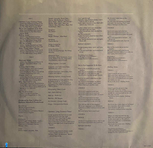 Barbara Mandrell : In Black & White (LP, Album, RE, Pin)