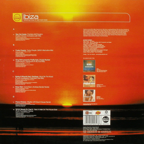 Various : Slip 'n' Slide Ibiza - Refreshing House For Real Music Lovers (2xLP, Comp)