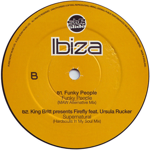 Various : Slip 'n' Slide Ibiza - Refreshing House For Real Music Lovers (2xLP, Comp)