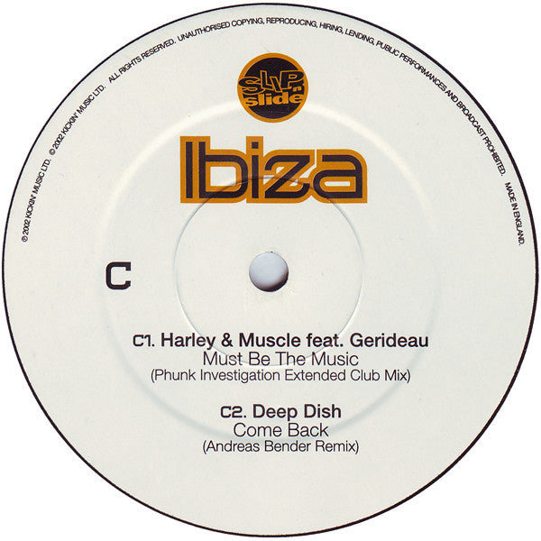 Various : Slip 'n' Slide Ibiza - Refreshing House For Real Music Lovers (2xLP, Comp)