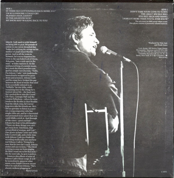 Johnny Cash : Five Feet High And Rising / A Cash Country Collection (LP, Comp)