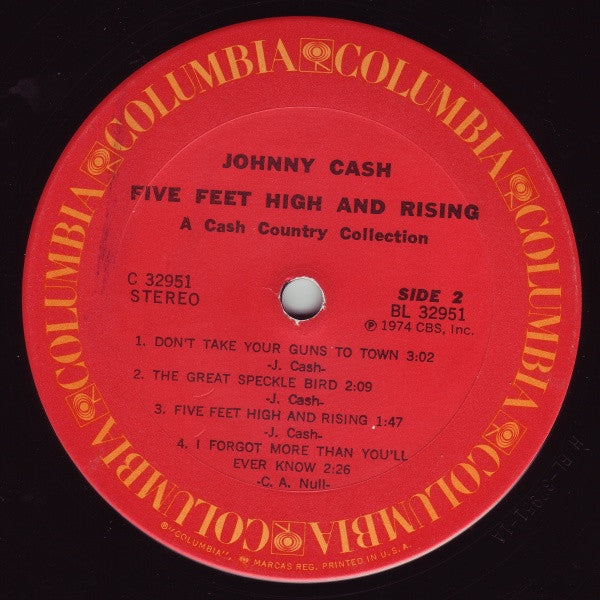 Johnny Cash : Five Feet High And Rising / A Cash Country Collection (LP, Comp)