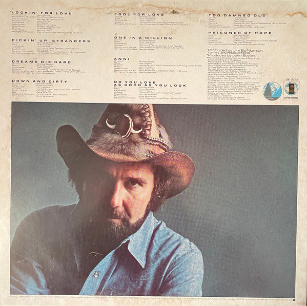Johnny Lee (3) : Lookin' For Love (LP)