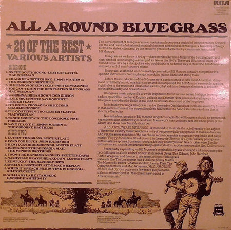 Various : All Around Bluegrass - 20 Of The Best (LP, Comp)