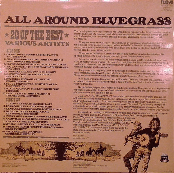 Various : All Around Bluegrass - 20 Of The Best (LP, Comp)