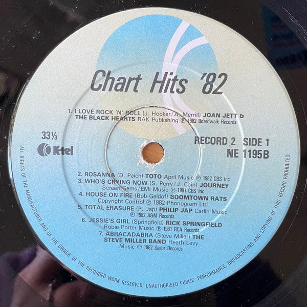 Various : Charthits 82 Vol. 2 (LP, Comp)