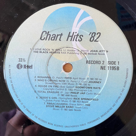 Various : Charthits 82 Vol. 2 (LP, Comp)