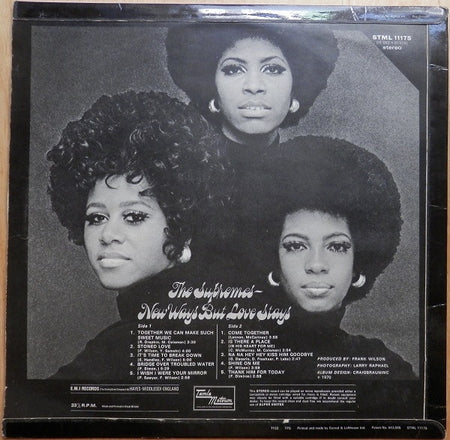 The Supremes : New Ways But Love Stays (LP, Album)