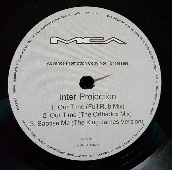 Inter Projection : Our Time (12", Promo)