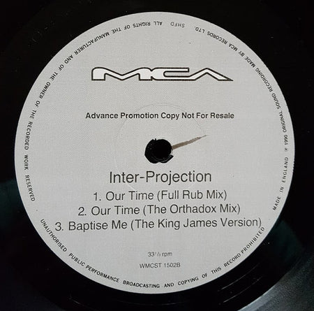 Inter Projection : Our Time (12", Promo)
