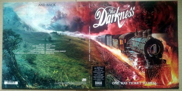 The Darkness : One Way Ticket To Hell ...And Back (LP, Album, Gat)