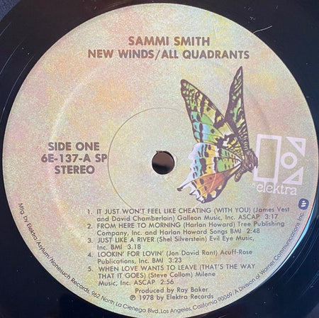 Sammi Smith : New Winds • All Quadrants (LP, Album, SP )