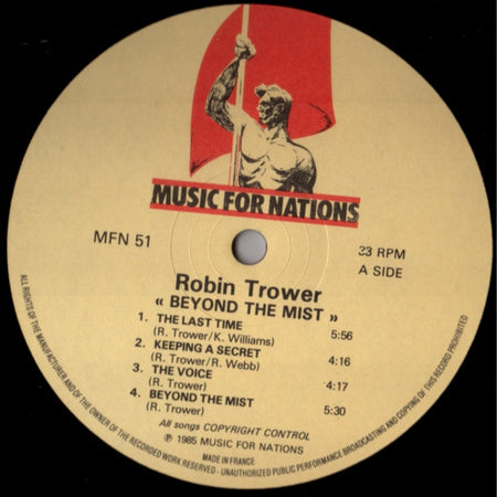 Robin Trower : Beyond The Mist (LP, Album)
