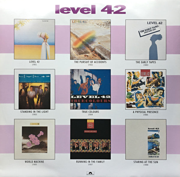 Level 42 : Level Best (LP, Album, Comp, Glo)