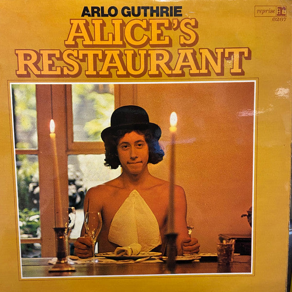 Arlo Guthrie : Alice's Restaurant (LP, Album, RP)