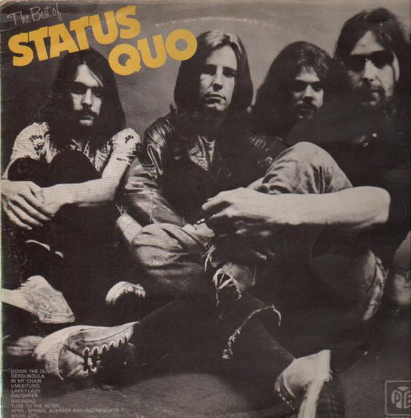 Status Quo : The Best Of Status Quo (LP, Comp, Blu)