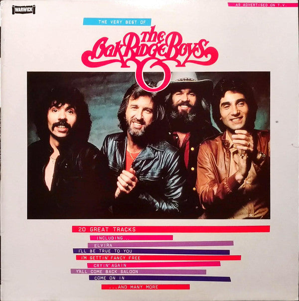 The Oak Ridge Boys : The Very Best Of The Oak Ridge Boys (LP, Comp)