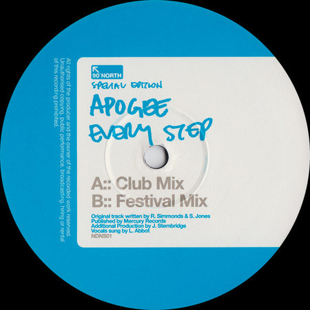 Apogee (2) : Every Step (12")