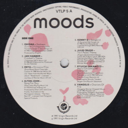Various : Moods (LP, Comp)