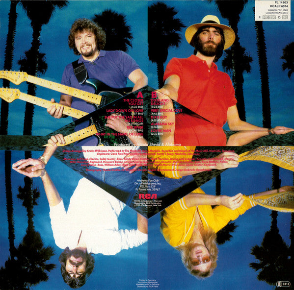 Alabama : The Closer You Get... (LP, Album)