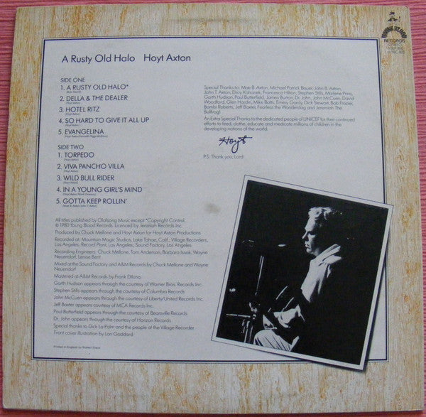 Hoyt Axton : A Rusty Old Halo (LP)