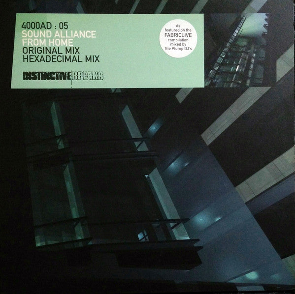 Sound Alliance : From Home (12")
