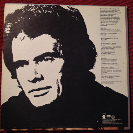 Merle Haggard And The Strangers (5) : It's Not Love (But It's Not Bad) (LP, Album, Los)