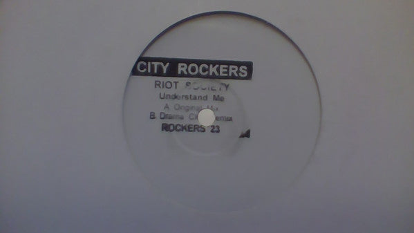 Riot Society : Understand Me (12", W/Lbl, Sta)