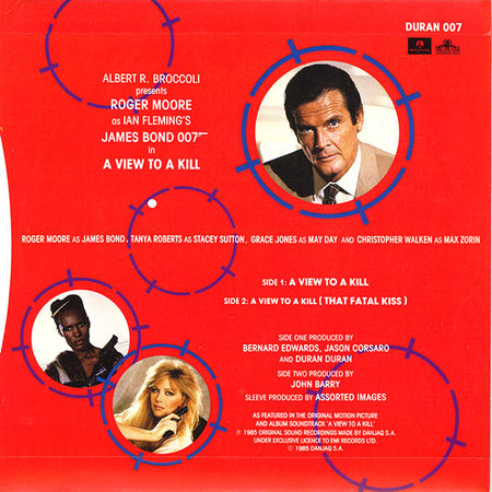 Duran Duran : A View To A Kill (7", Single)