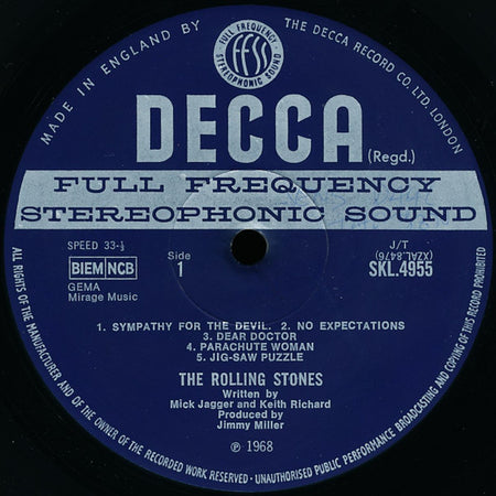 Rolling Stones* : Beggars Banquet (LP, Album, Lab)