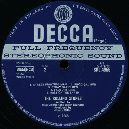 Rolling Stones* : Beggars Banquet (LP, Album, Lab)