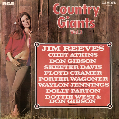 Various : Country Giants Vol. 3 (LP, Comp)