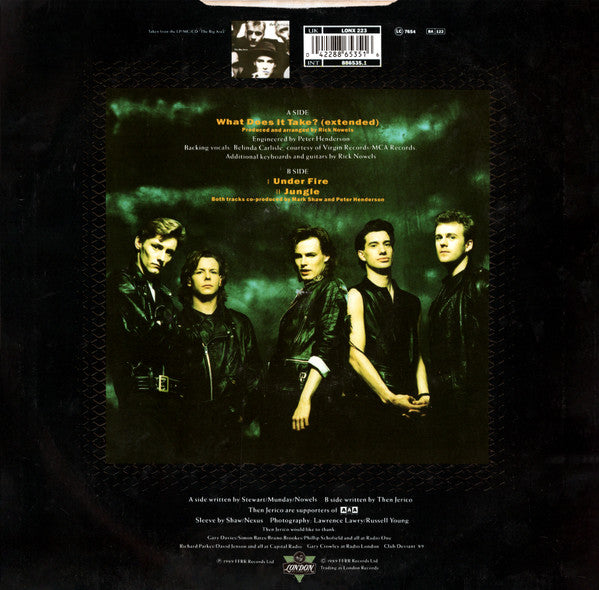 Then Jerico : What Does It Take (12")