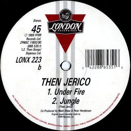 Then Jerico : What Does It Take (12")