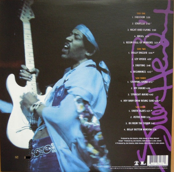 Jimi Hendrix : First Rays Of The New Rising Sun (2xLP, Album, Comp, Ltd, RE, RM)