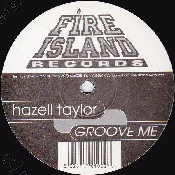 Hazell Taylor : Groove Me (12")