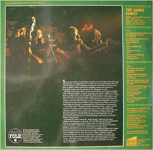 The Sands Family : The Winds Are Singing Freedom (LP)
