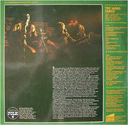 The Sands Family : The Winds Are Singing Freedom (LP)