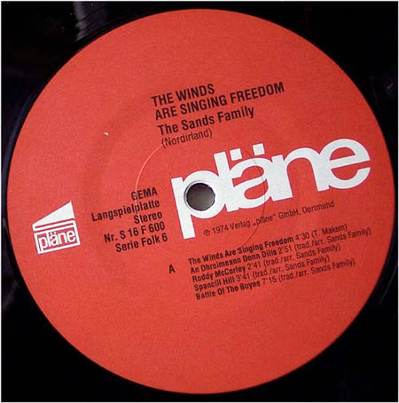 The Sands Family : The Winds Are Singing Freedom (LP)