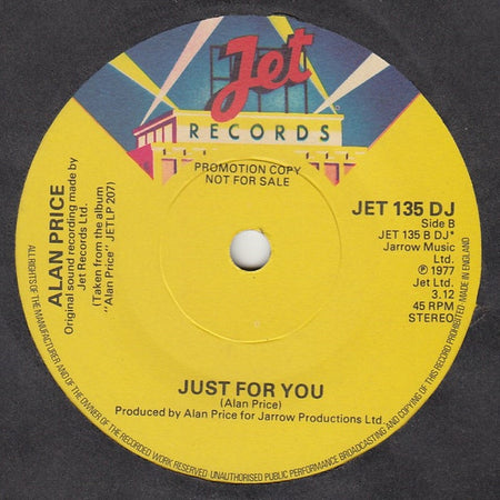 Alan Price : Baby Of Mine (7", Promo)